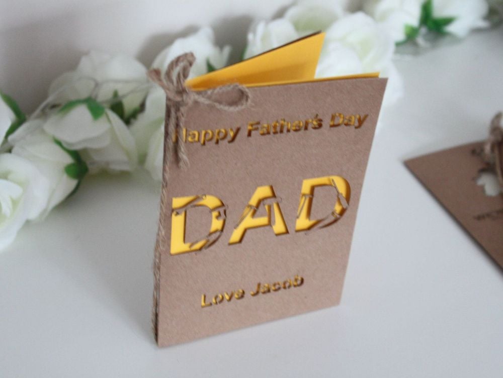 Personalised Father's Day Card (Tools)