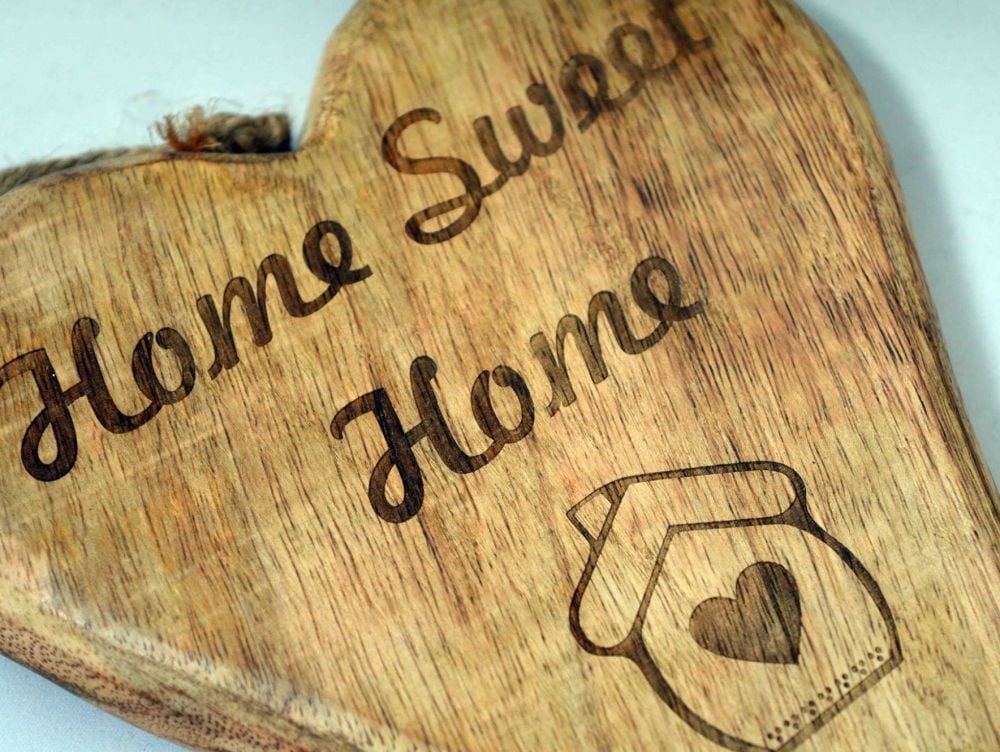 Home Sweet Home Hanging Heart