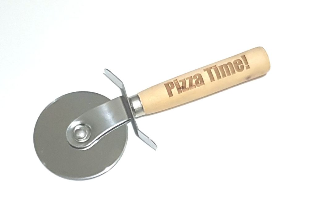 Personalised Wooden Pizza Slicer