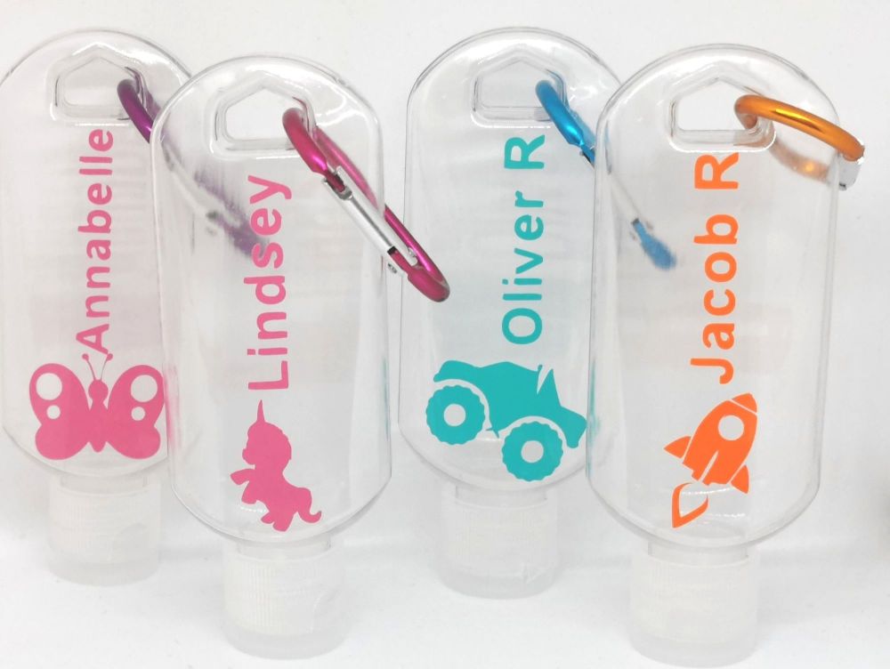 Personalised Hand Sanitizer Bottles