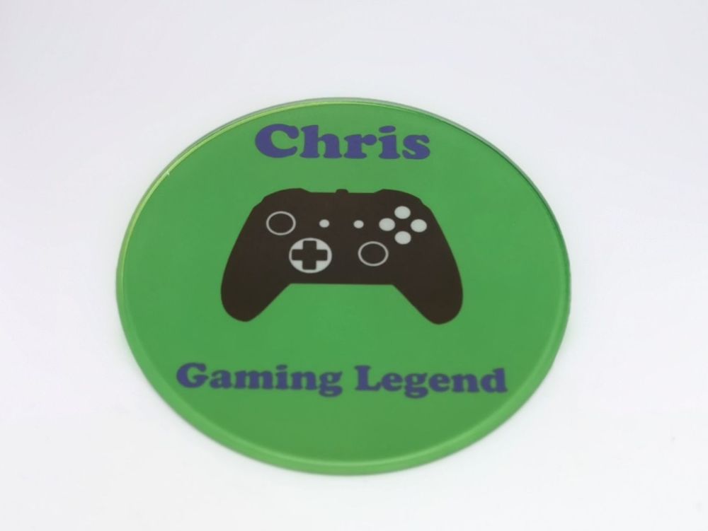 Personalised Game Controller Coaster