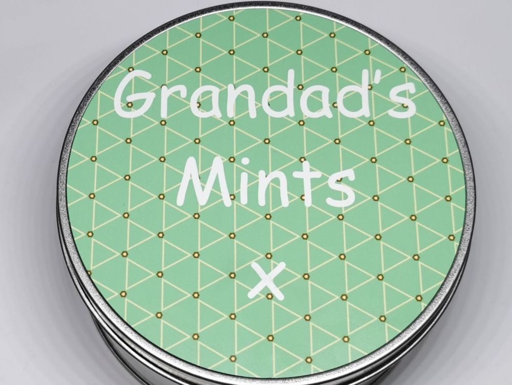 Personalised Mint Tin