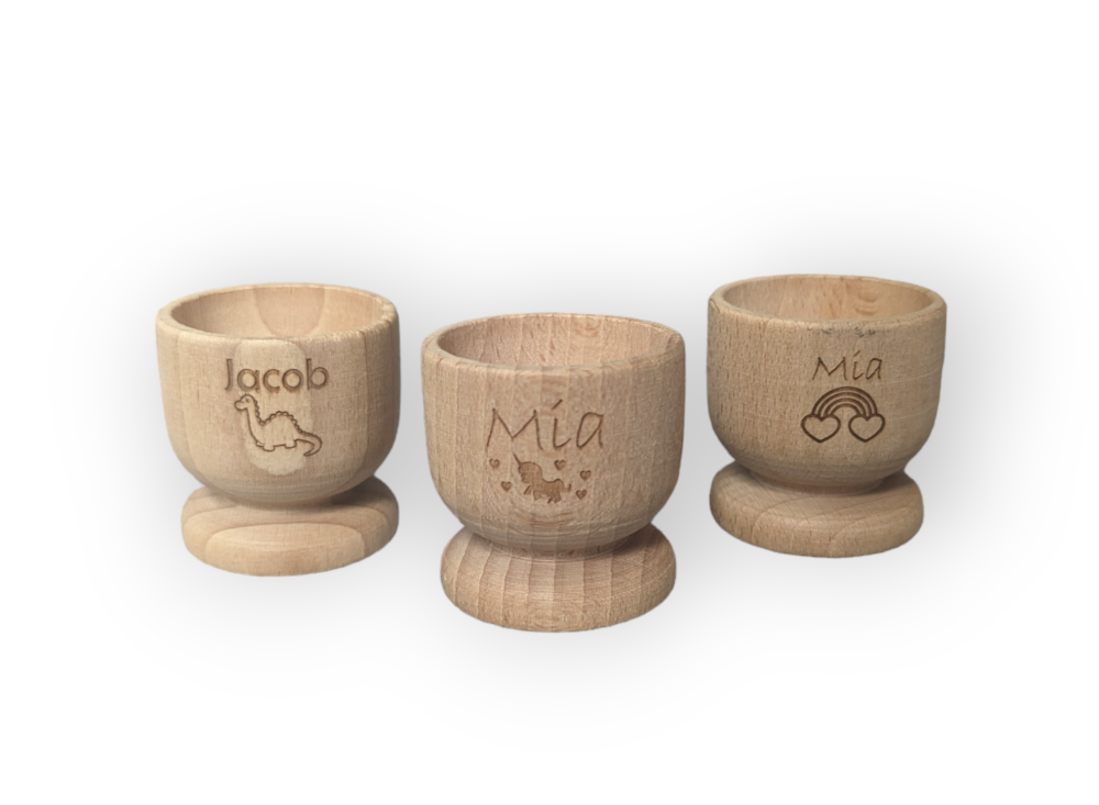 Children's Personalised Egg Cups