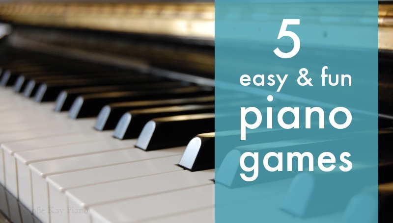 5 fun & easy piano games