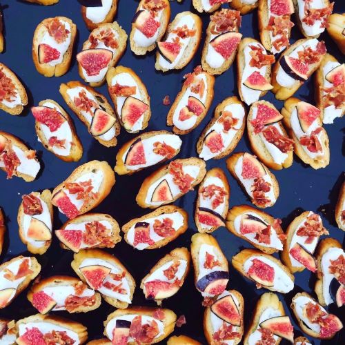 Fig &n Parma Ham Crostinis