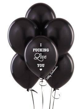 I Fucking love you balloons (Pack of 5) - C0004