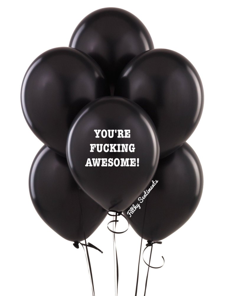 You're awesome balloons (Pack of 5)