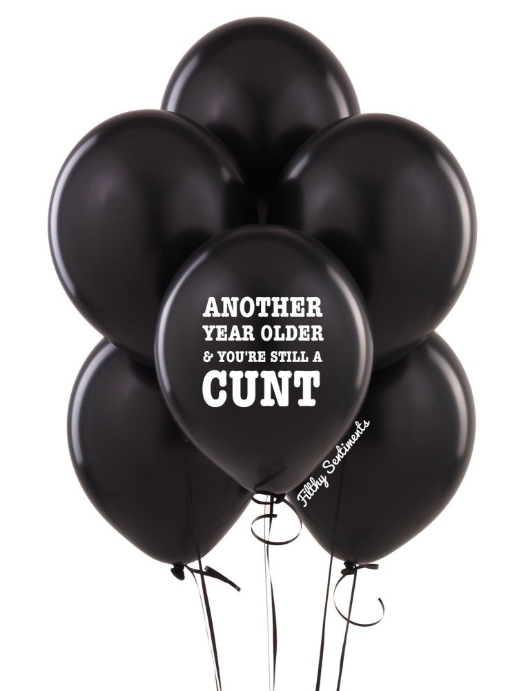 Another year older balloons (Pack of 5) C00014