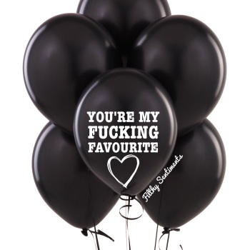 You're my fucking favourite balloons (Pack of 5) C00018
