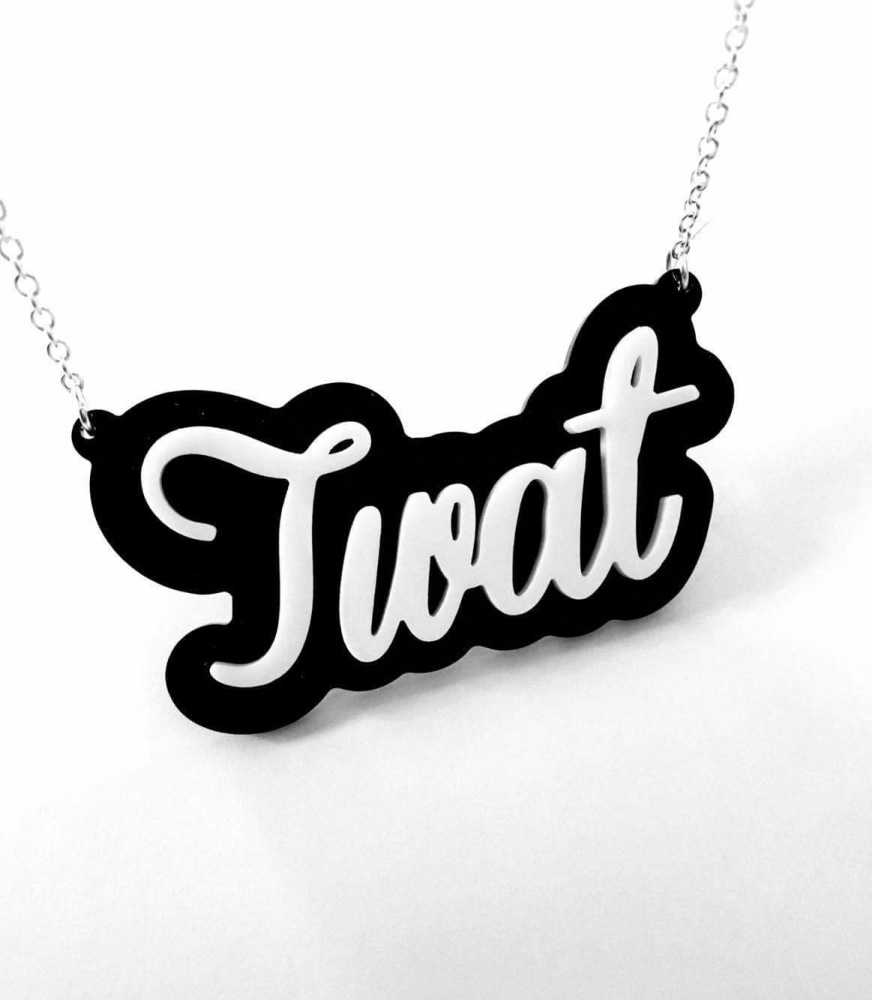 Twat necklace