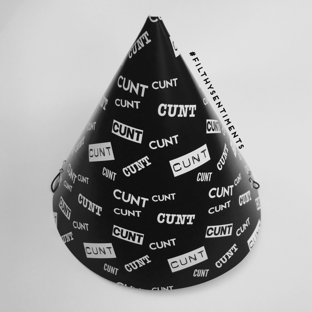 Cunt party hats (Pack of 6)