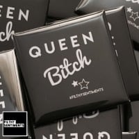 Queen Bitch large square badge