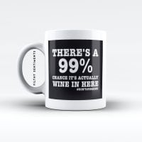 99% wine mug - M001WINE99