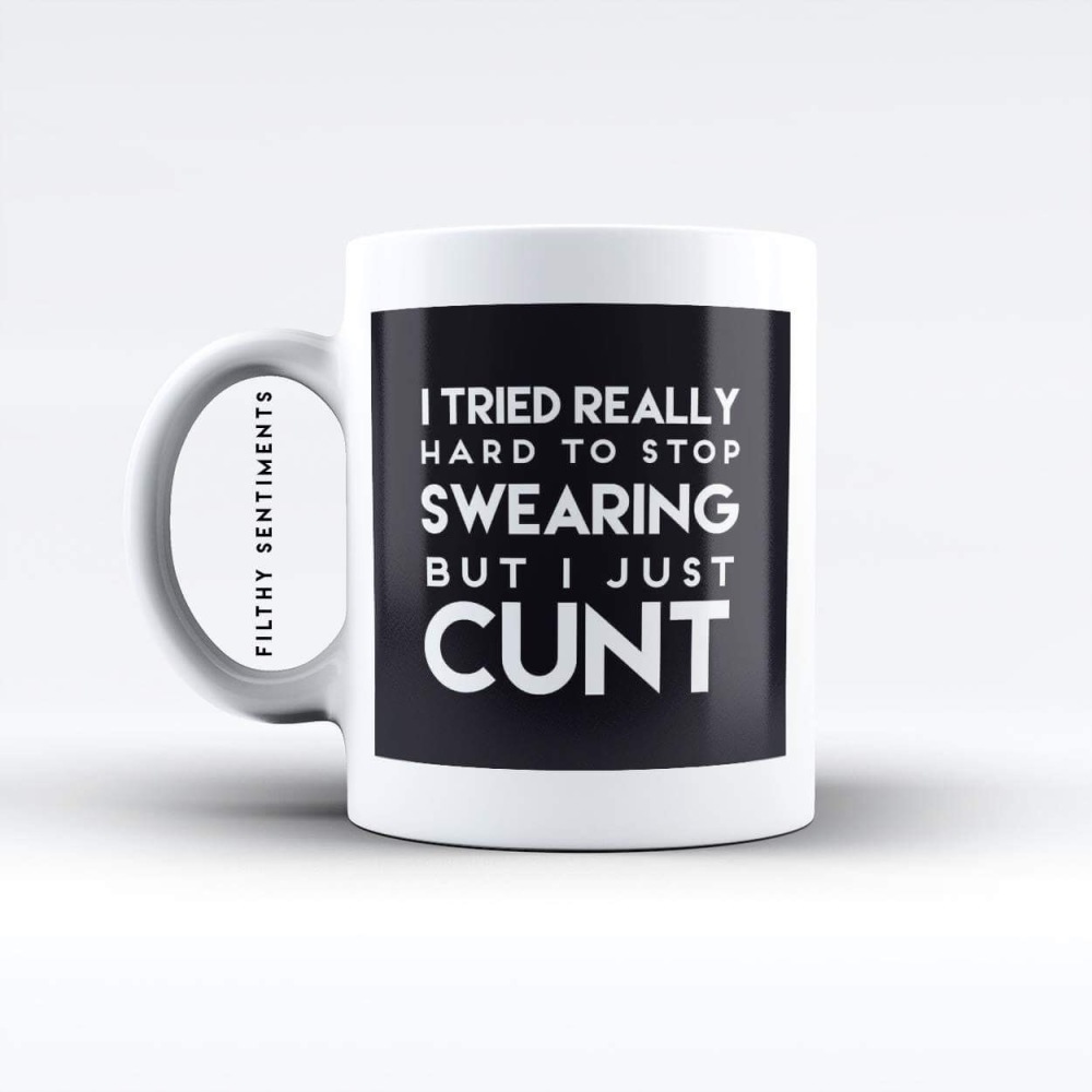 I tried to stop swearing mug - M016SWEARING