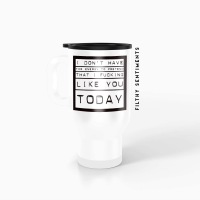 Travel mug - I don't have the energy m013