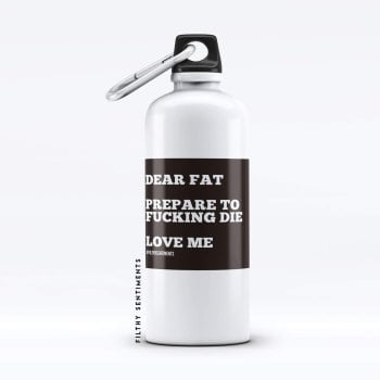 Water bottle DEAR FAT - WB502FAT