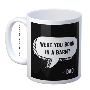 Dad barn mug - M069