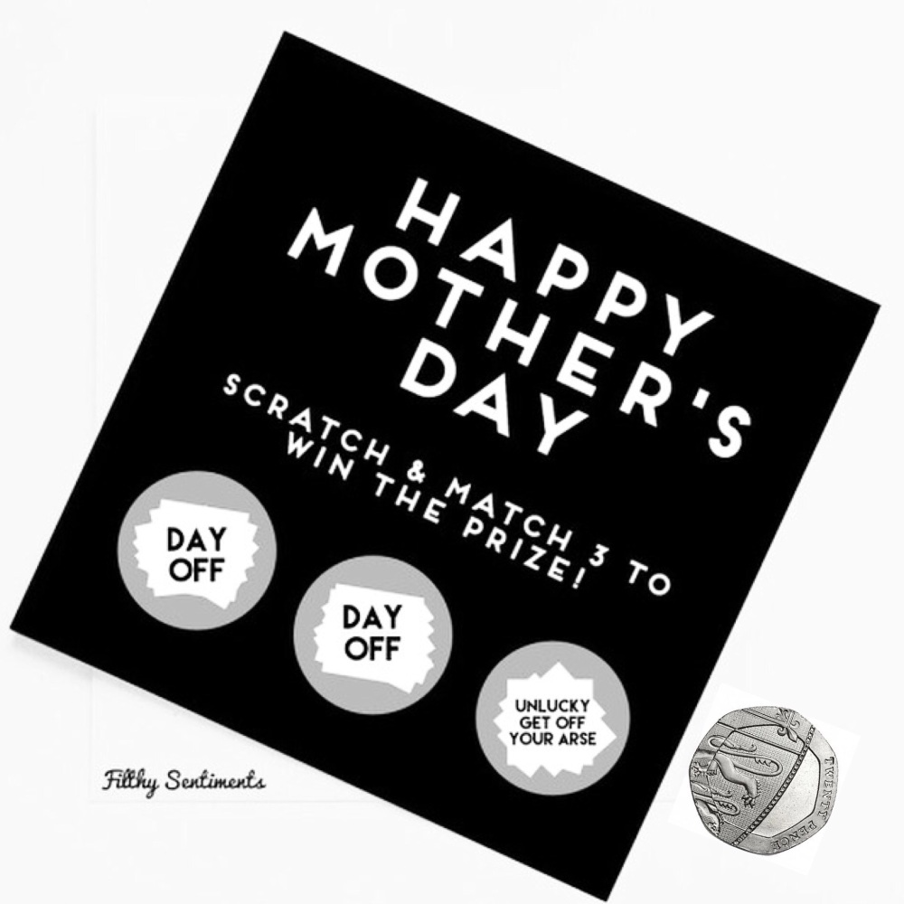 Mothers day Mum scratch card  MD400 / FS148