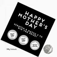 Mothers day Day Off card  FS148 - H0020