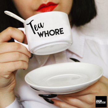 Teacup & Saucer - Tea Whore