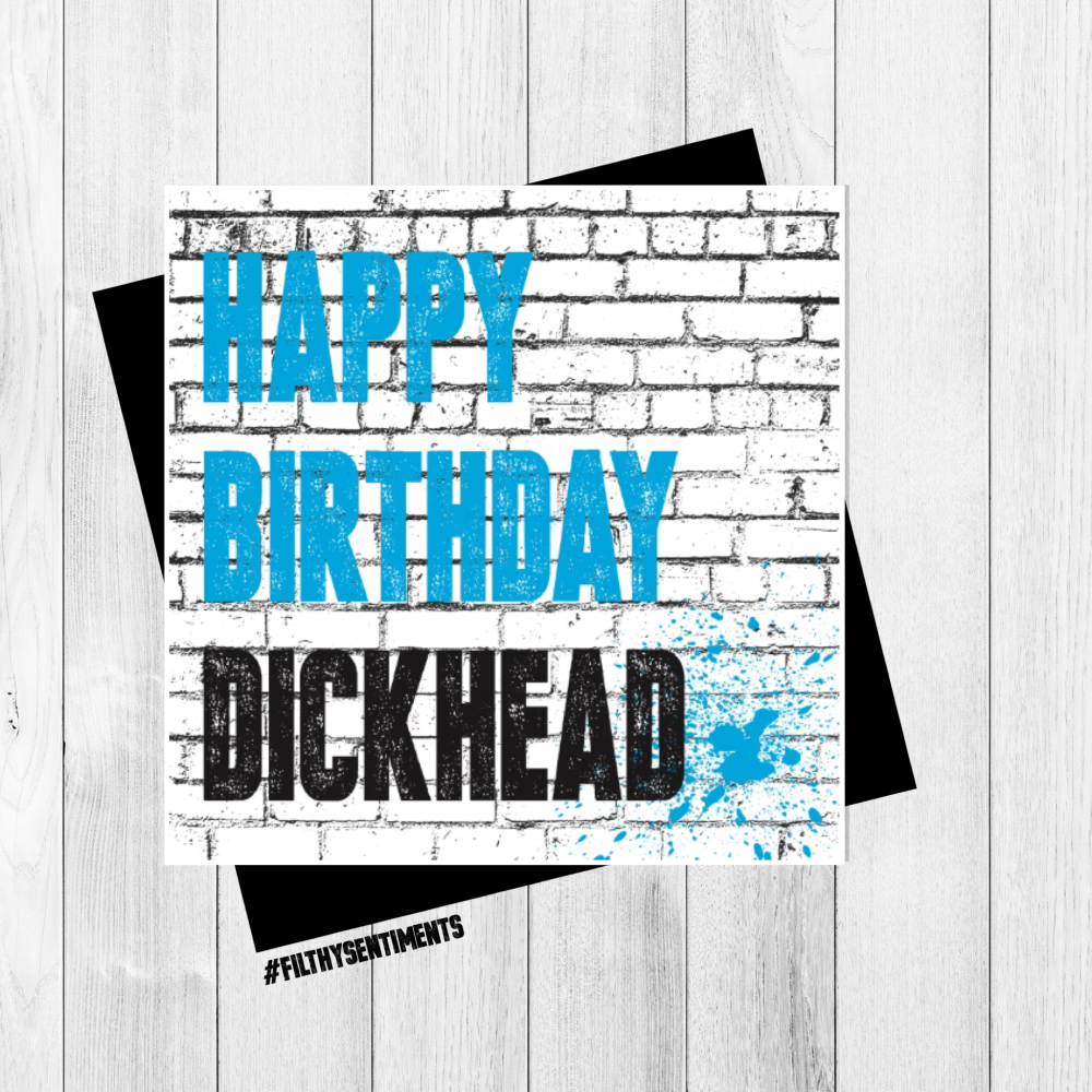 BRICK DICKHEAD CARD - FS304