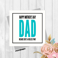 Dad useless Mother’s Day card - PER50