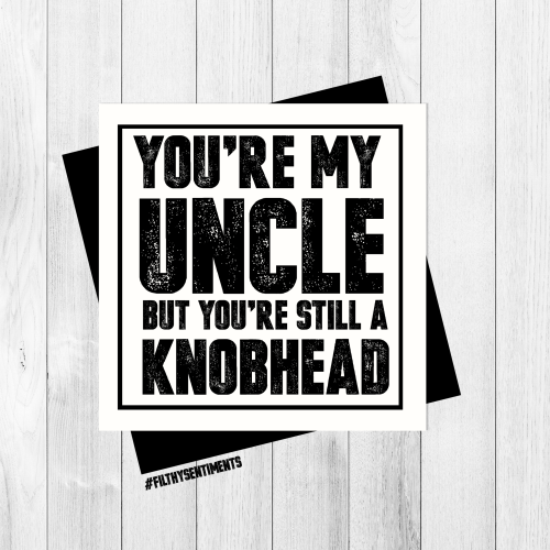 *NEW* UNCLE CARD - PER34