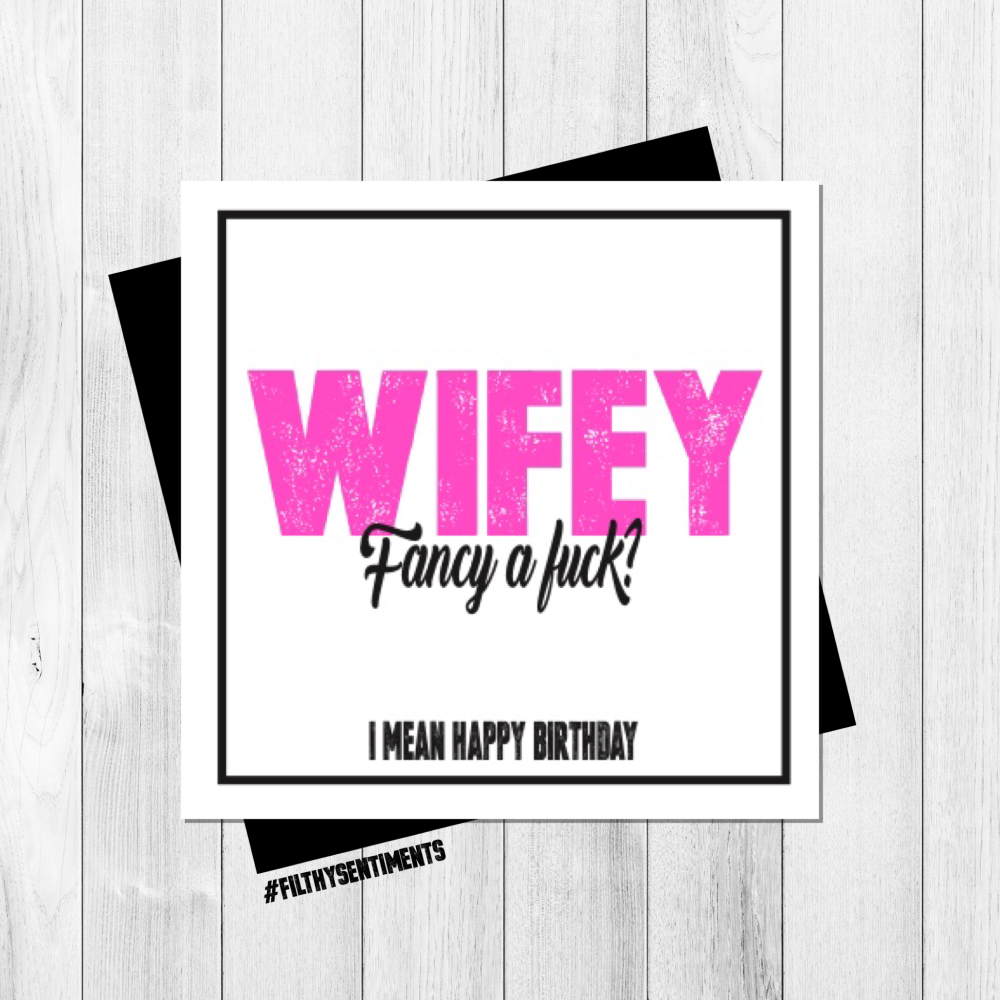 WIFEY CARD - PER62