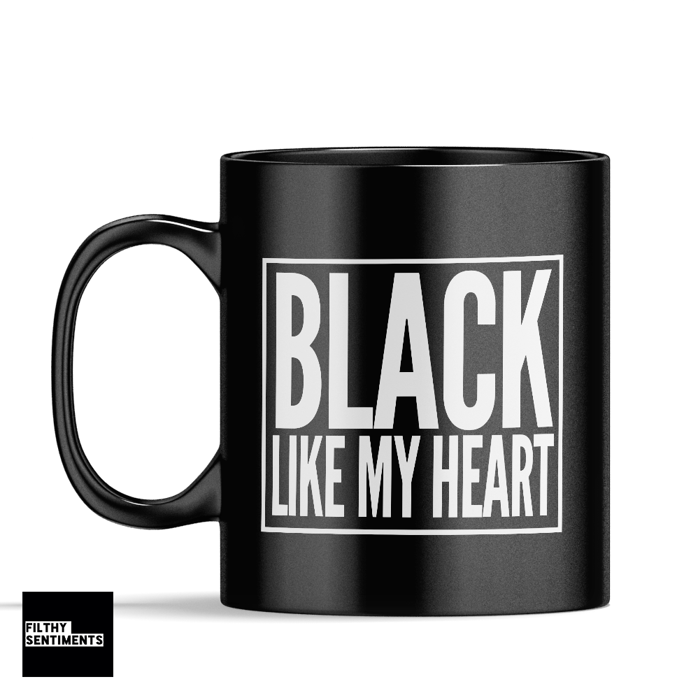 Black mug | Rude Mugs | Neon pink mug | Offensive Mugs