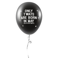 BORN IN MAY BALLOONS (Pack of 5) - C0037
