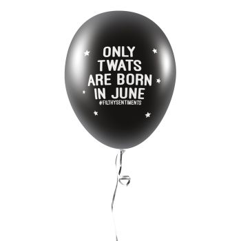 BORN IN JUNE BALLOONS (Pack of 5) - C0038