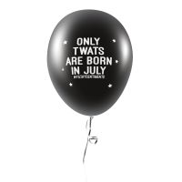 BORN IN JULY BALLOONS (Pack of 5) - C0039