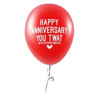 ANNIVERSARY TWAT BALLOONS (Pack of 5) - D54