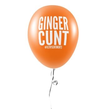 GINGER CUNT BALLOONS (Pack of 5) - D55