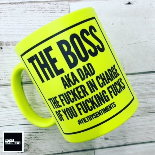 *NEW* BOSS IN CHARGE MUG 136