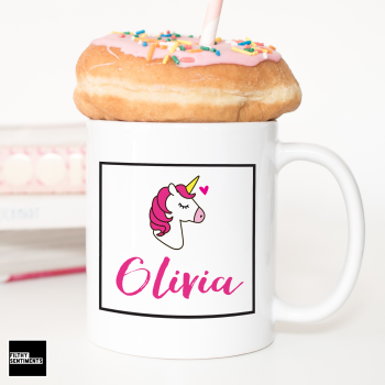 Personalised Cute Unicorn Mug 151