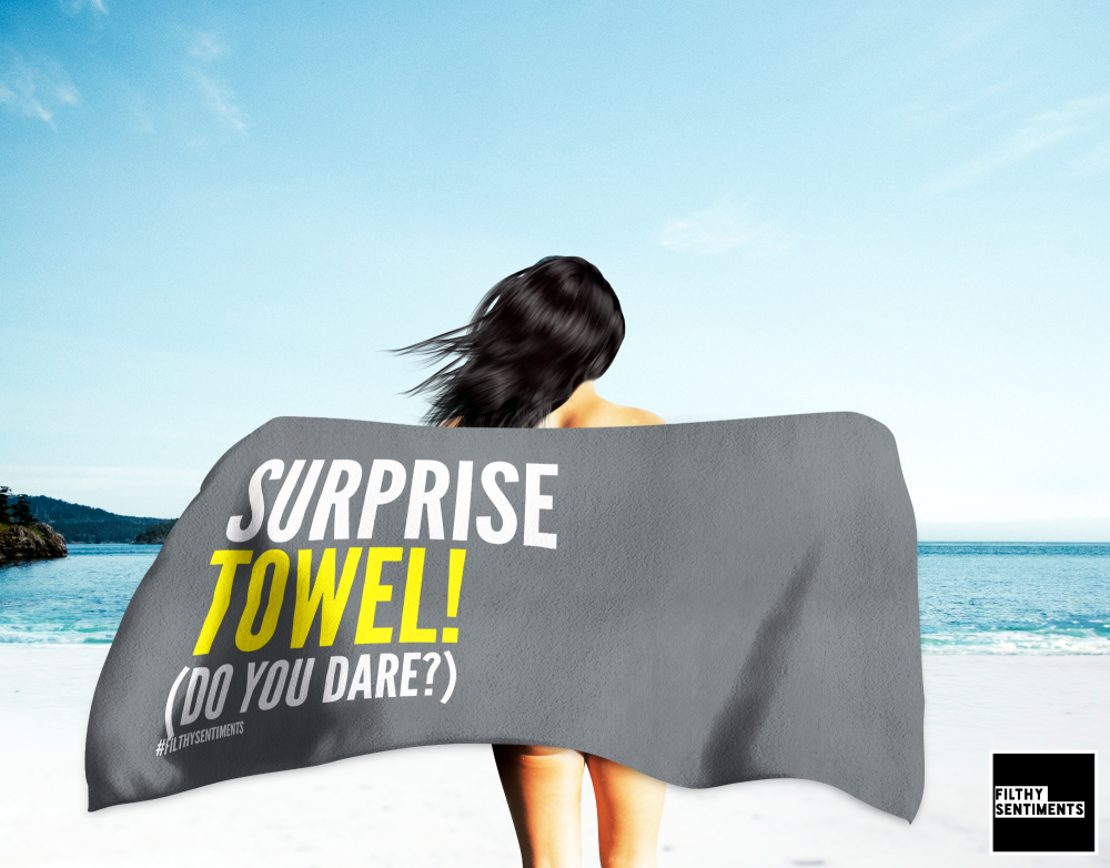 AWESOME SURPRISE TOWEL