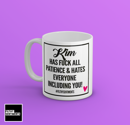 HATES EVERYONE MUG - 160