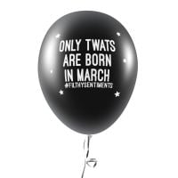 BORN IN MARCH BALLOONS (Pack of 5) C0033
