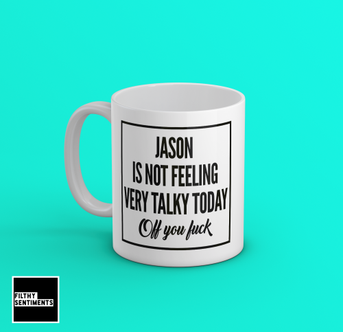 PERSONALISED TALKY MUG - 178