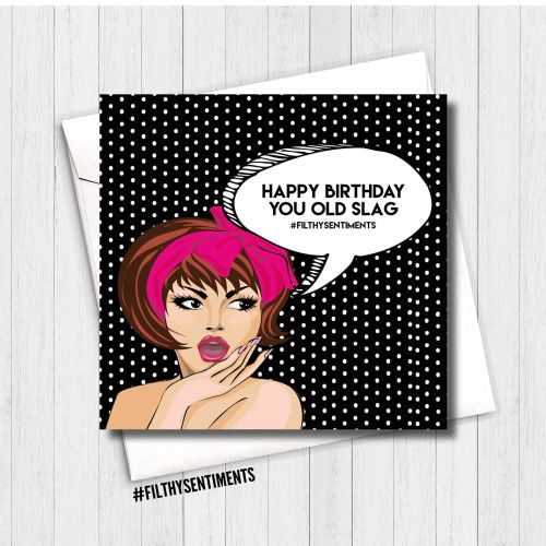 Funny Cunt Birthday Card | Rude Cards | Naughty