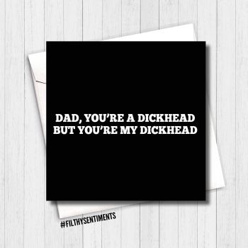 Dad - Dickhead card FS241 - G0033