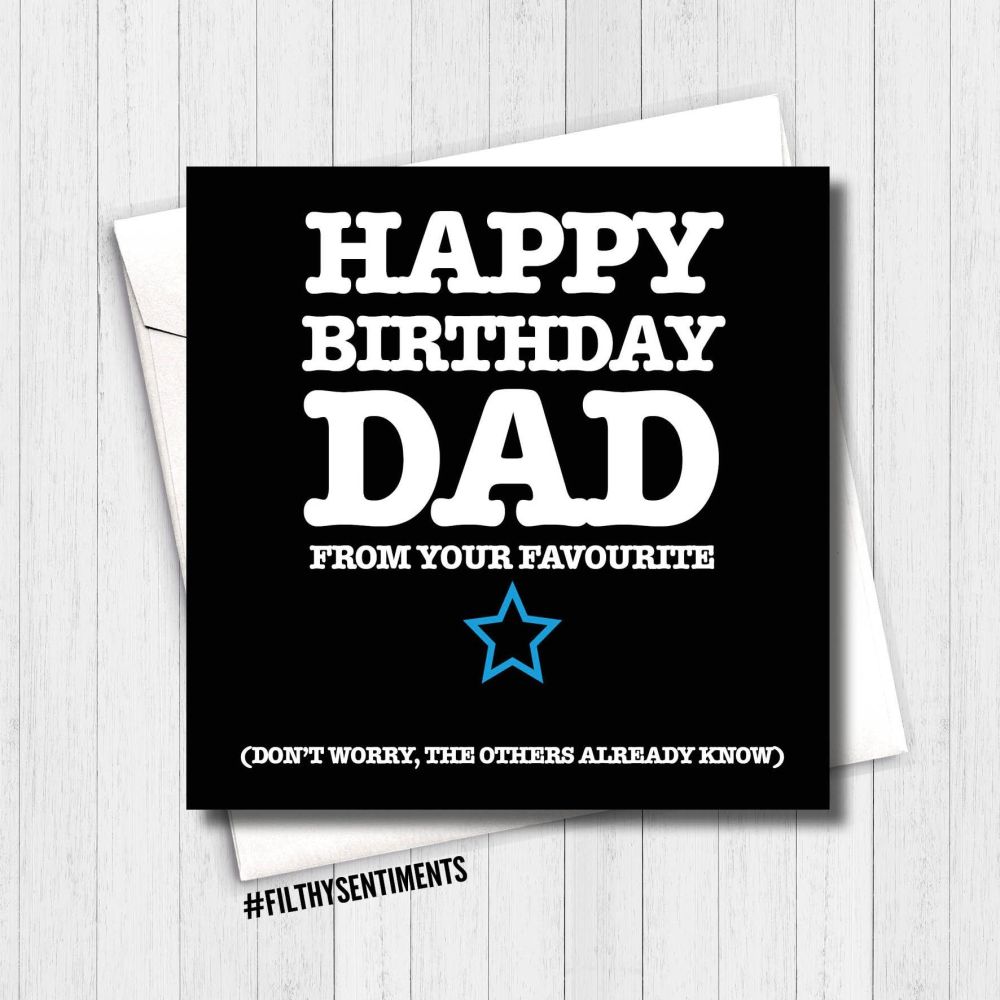 funny birthday cards for dad