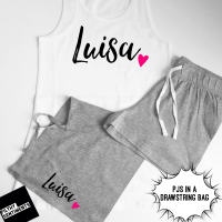 ANY NAME PERSONALISED PJS