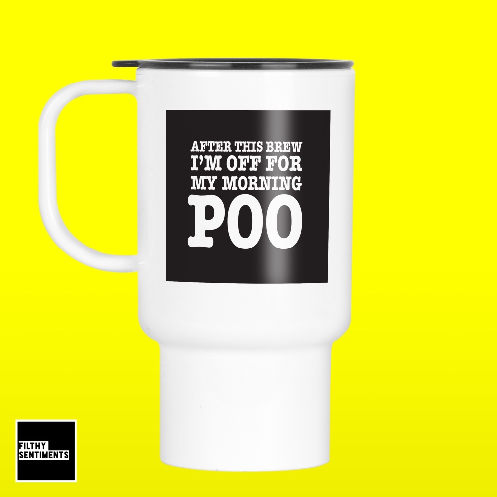 Poo Brew Travel Mug