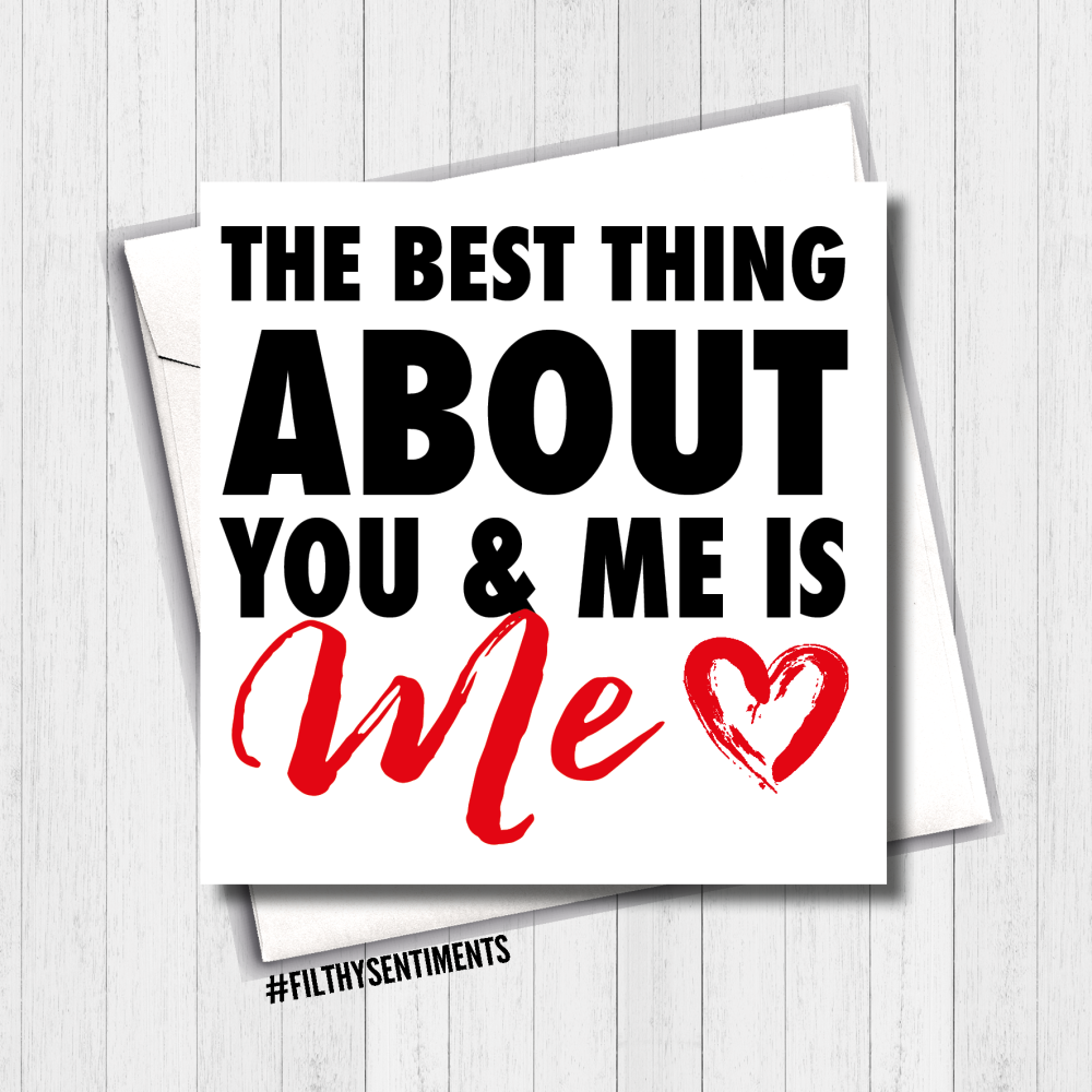   You & Me Card - FS401/ G0016