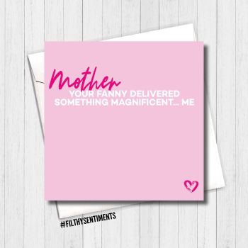    Mother Your Fanny Card - FS442/ H0009
