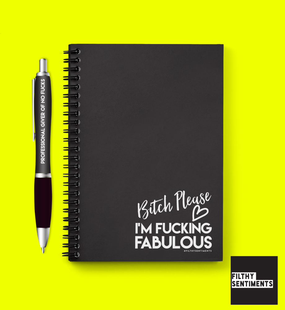 A Wiro Notebook - Bitch Please - D0004