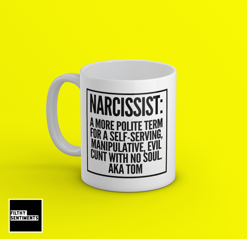 *Narcissist Personalised Mug*