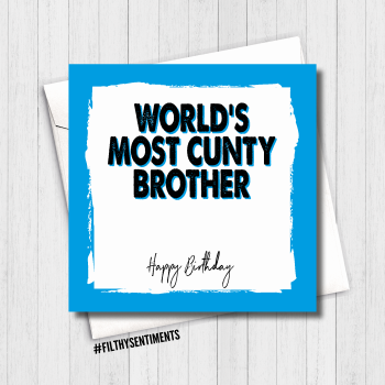   CUNTY BROTHER CARD - FS495/ H0030